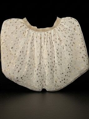 Sonoma Cream and Gold Accent Women's Skirt Tag View